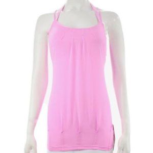LULULEMON PINK FLOW & GO TANK TOP